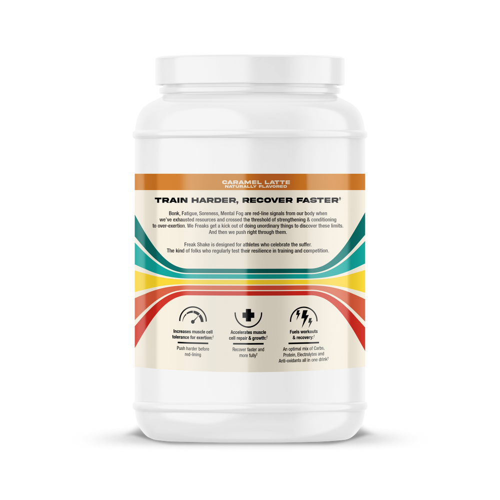 
                      
                        Freak Shake Endurance - Caramel Latte Drink Mix - 20 Serving Tub
                      
                    