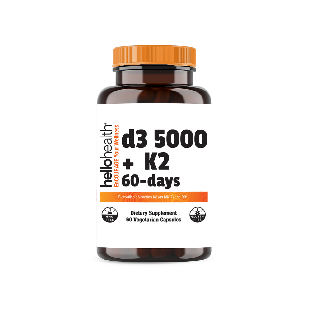 Hello Health K2-D3 5000 60 Capsules