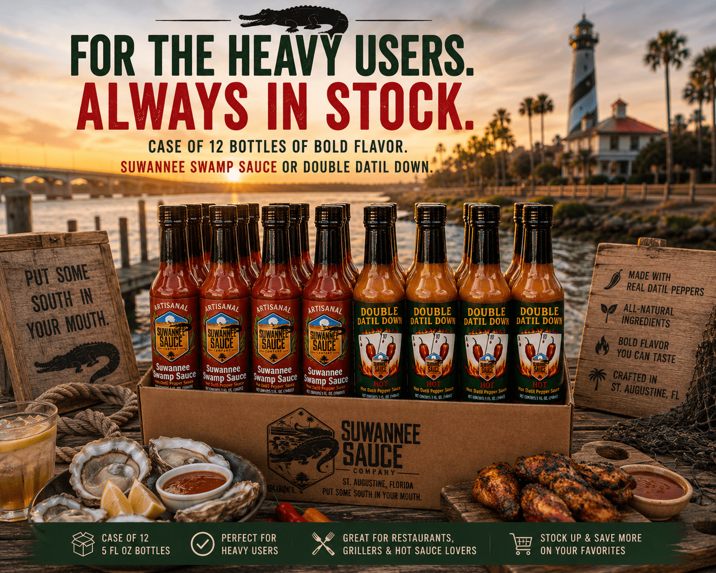 Double Datil Down Case - Suwannee Sauce Company