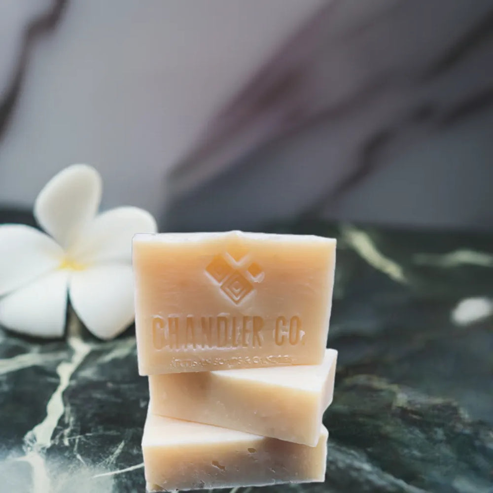 
                      
                        Plumeria Goat Milk Bar Soap
                      
                    