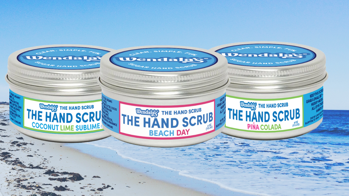 Fish Hand Scrub Coastal Hand Scrub Bundle – Posh Pantry