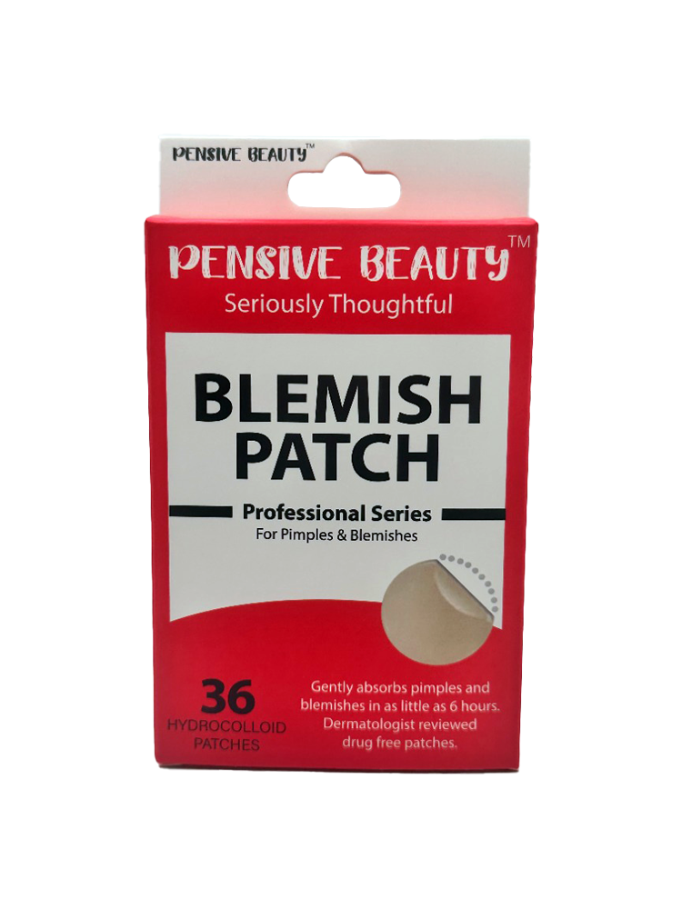 
                      
                        PENSIVE BEAUTY™ - Hydrocolloid Blemish Patch (36 patches per box) 5 Pack
                      
                    