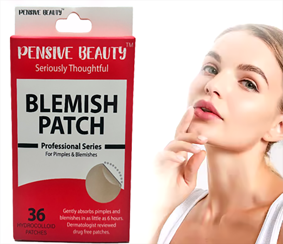 PENSIVE BEAUTY™ - Hydrocolloid Blemish Patch (36 patches per box) 5 Pack