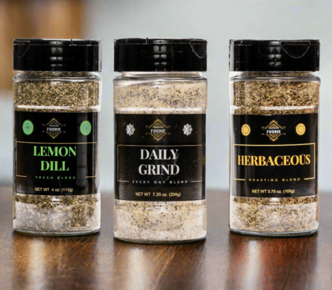 Perfect Spice Blends with gold spoons - Fabulous Foodie